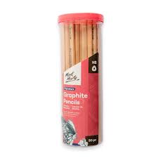 Graphite Pencils HB Box Of 50pcs Mont Marte