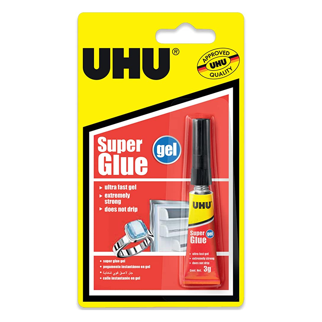 Super glue gel 3g UHU 37615