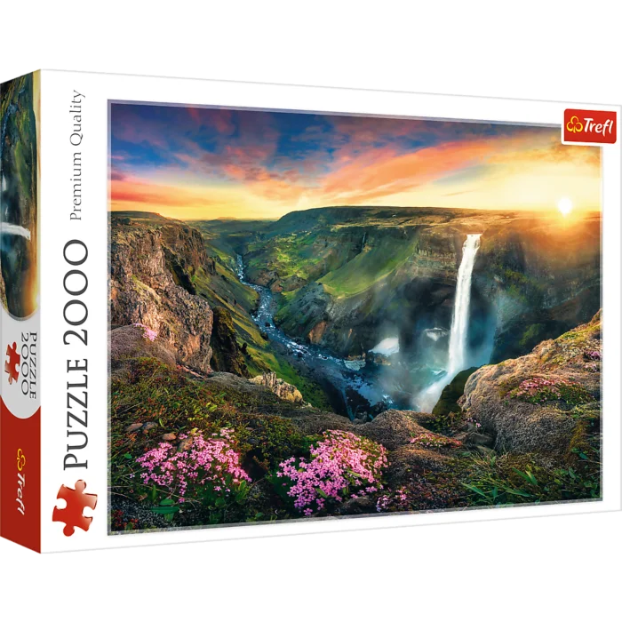 Puzzles -  2000  - Ha?ifoss Waterfall. Iceland   500 px