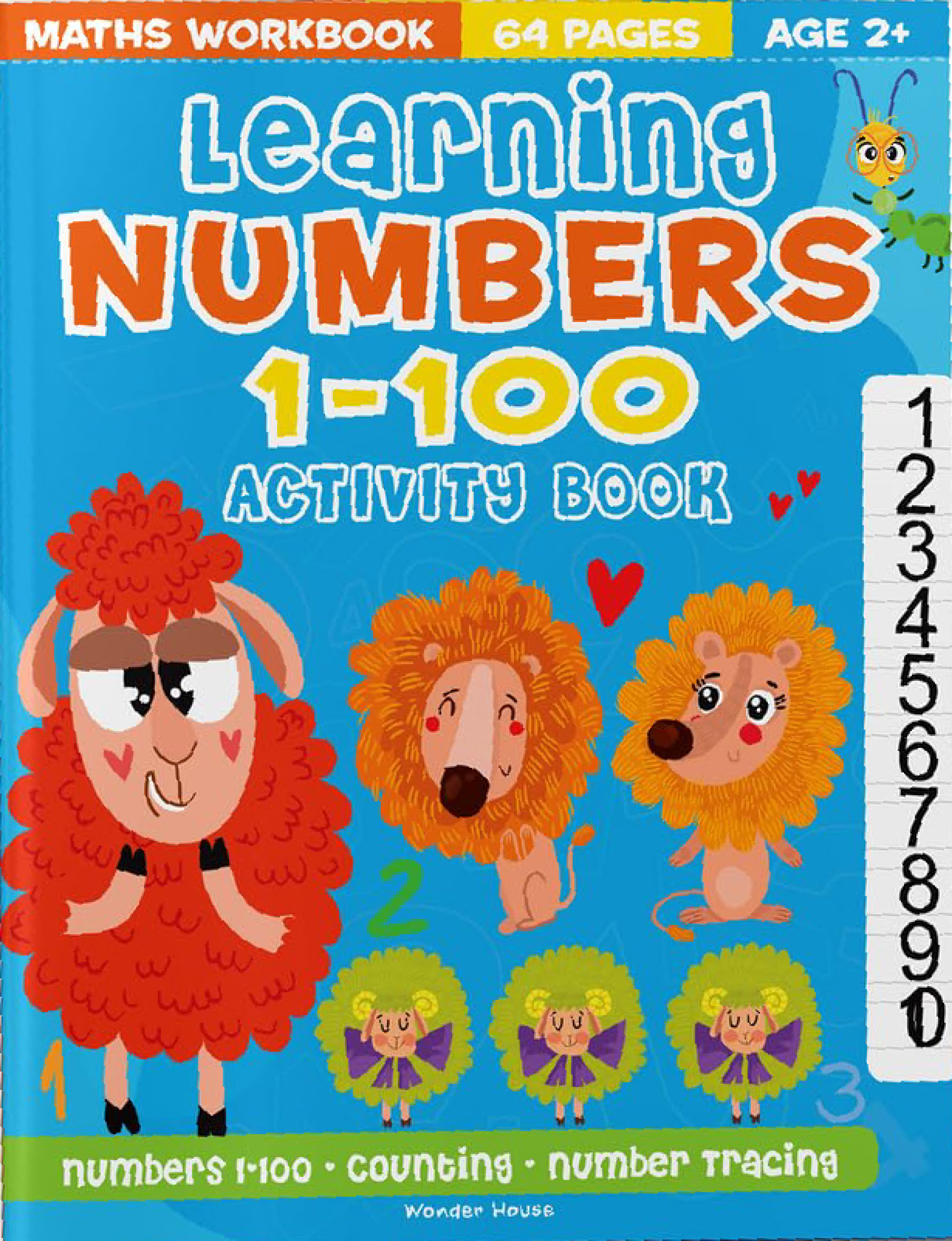 Learning Numbers 1 - 100 Activity Book : Fun Early Learning