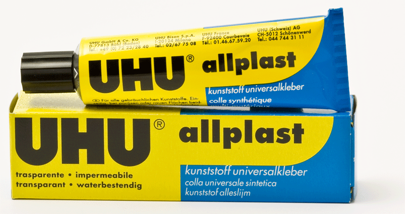 Allplast Plastic Glue UHU 40373