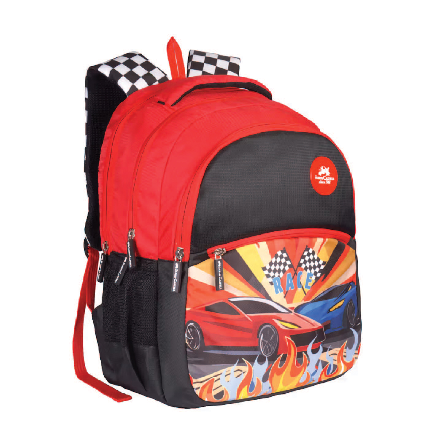 School Bag Racer 9yrs Black Faber Castell 574663