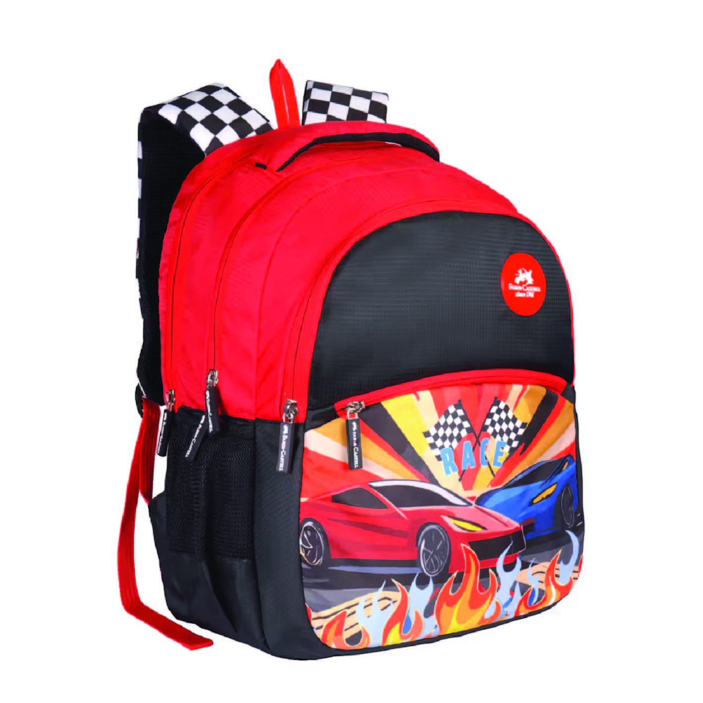 School Bag Racer 9yrs Black Faber Castell 574663
