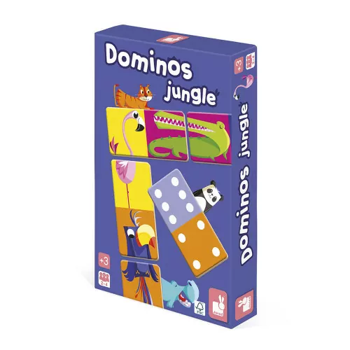 Dominoes Game-Dominos Jungle JURATOYS 02771