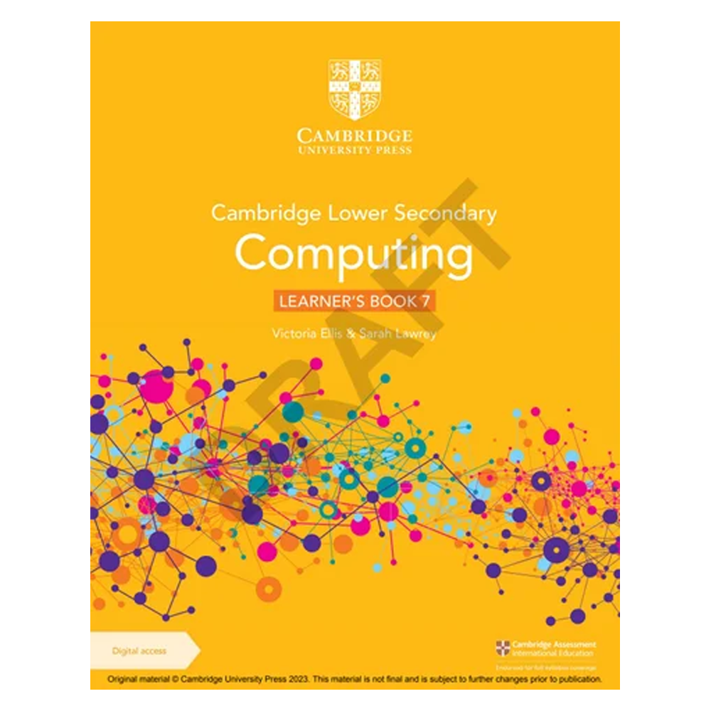 CUP Cambridge LSComputing Learner's Book 7 with Digital Access. Avialble mid DEC.