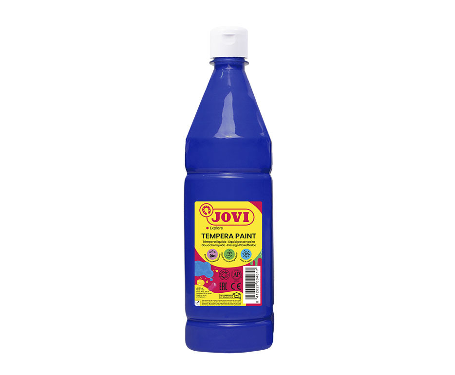 Liquid Poster Paint Bottle 1000Ml Blue Ultramarine 24