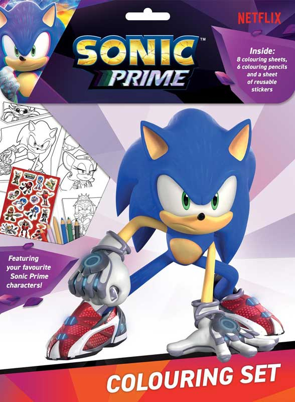 Colouring Set - Sonic Prime