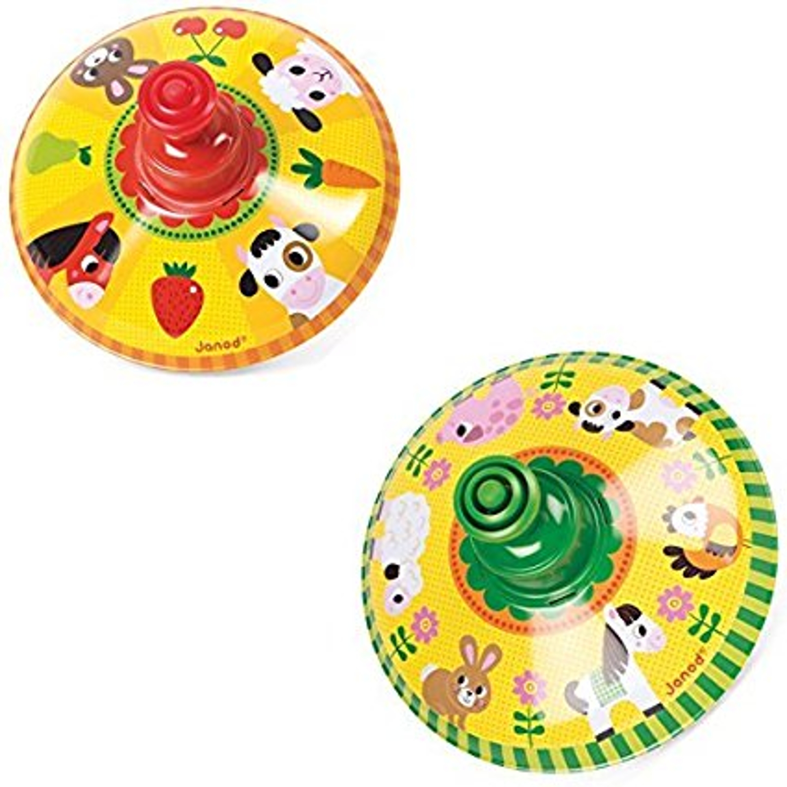 Farm Metal Spinning Top 2 Assorted JURATOYS 04125