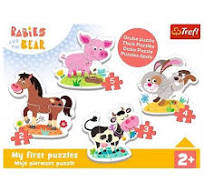 Puzzle Baby Classic On The Farm KAZSTUDIO Trefl 36127