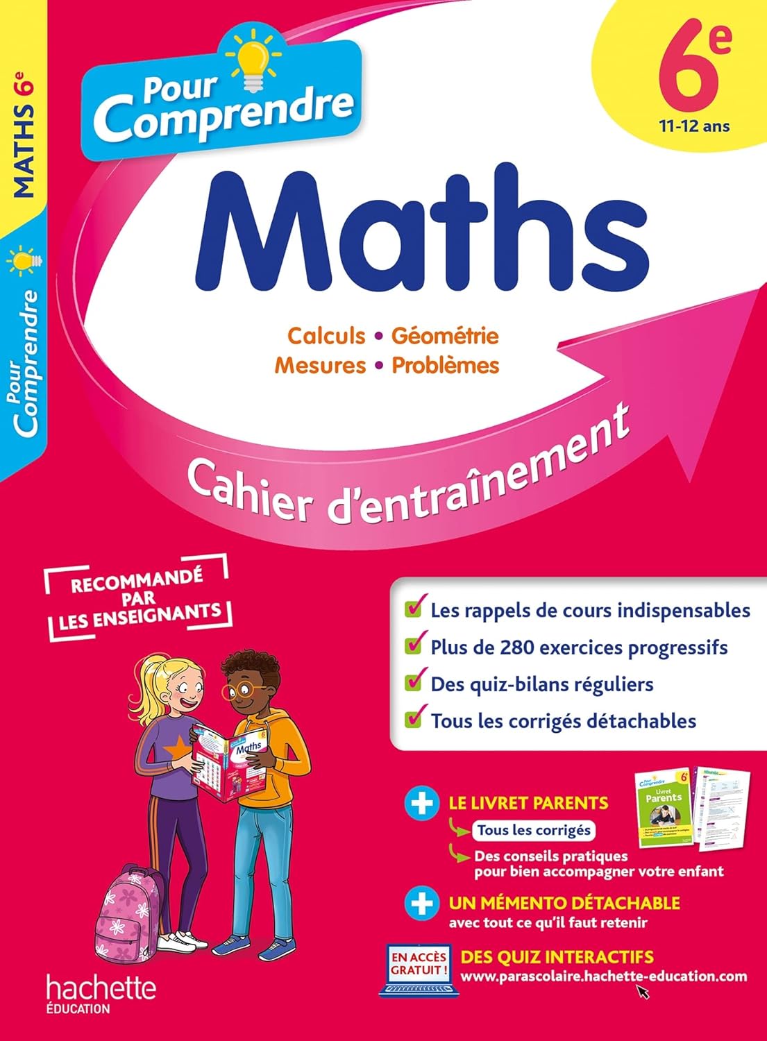 Cahier D'Entraînement Pour Comprendre Maths - 6e