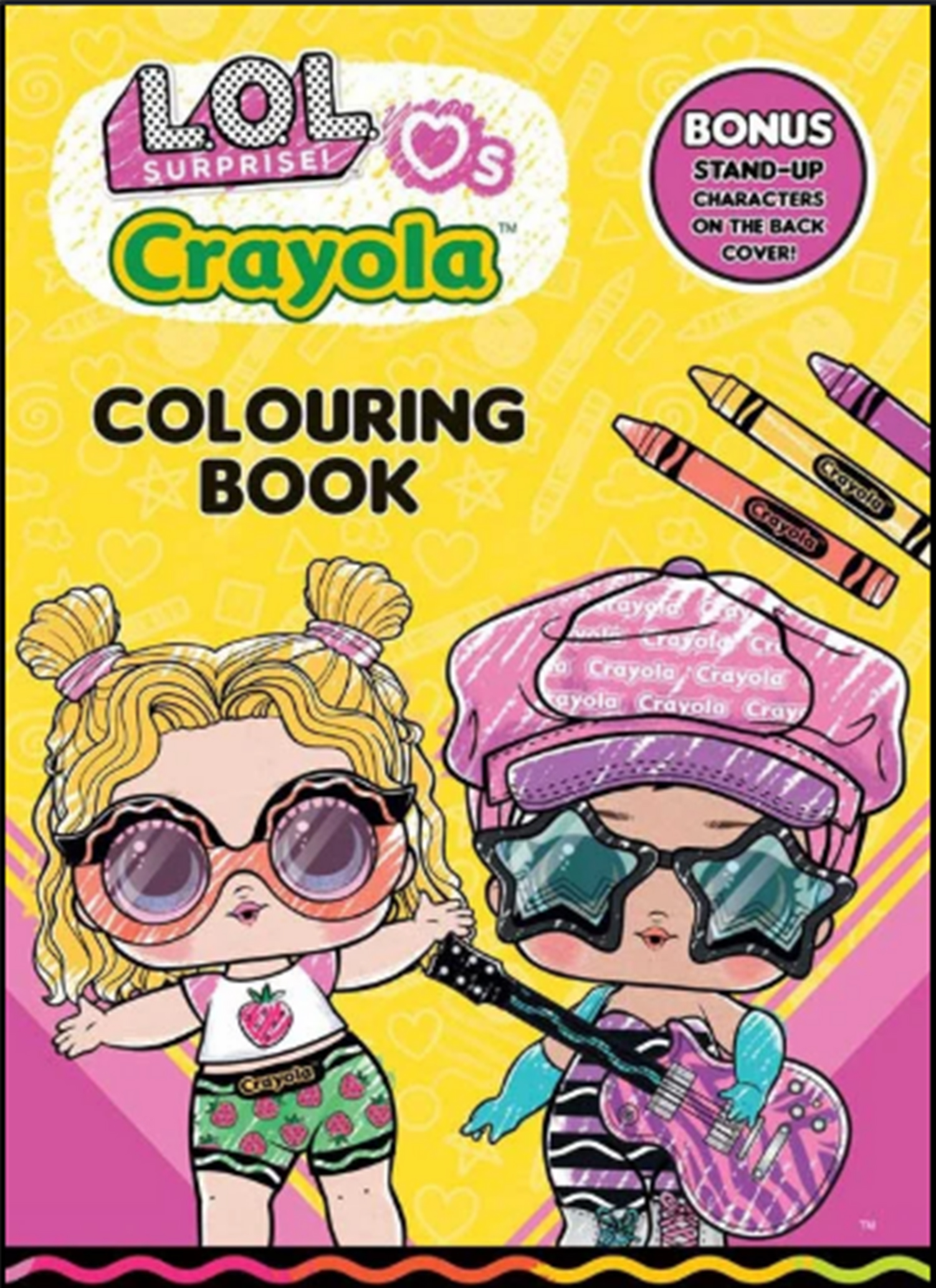 LOL Surprise Crayoila Colouring Book