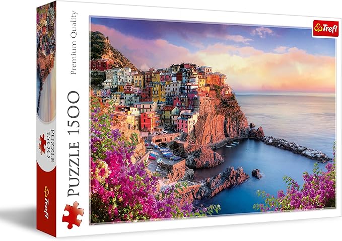 Puzzles -  1500  - View of Manarola   500 px