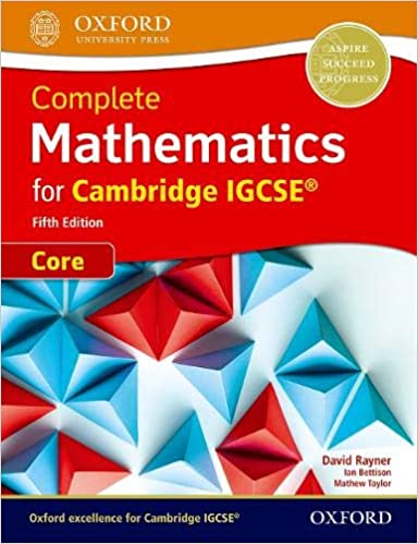 OUP - COMPLETE MATHEMATICS FOR IGCSE 5TH ED - RAYNER