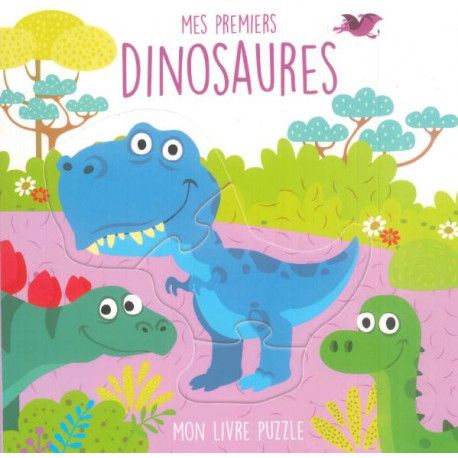 Mes Premiers Dinosaures - Mon Livre Puzzle