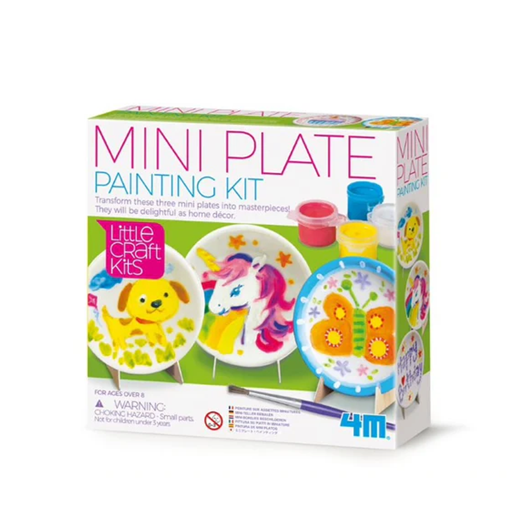 Mini Plate Painting Kit 4M 4761
