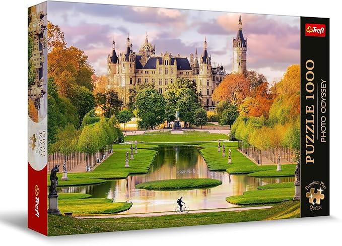 Puzzles 1000pcs Premium Plus Photo Odyssey Schwerin Castle Germany Trefl 10814