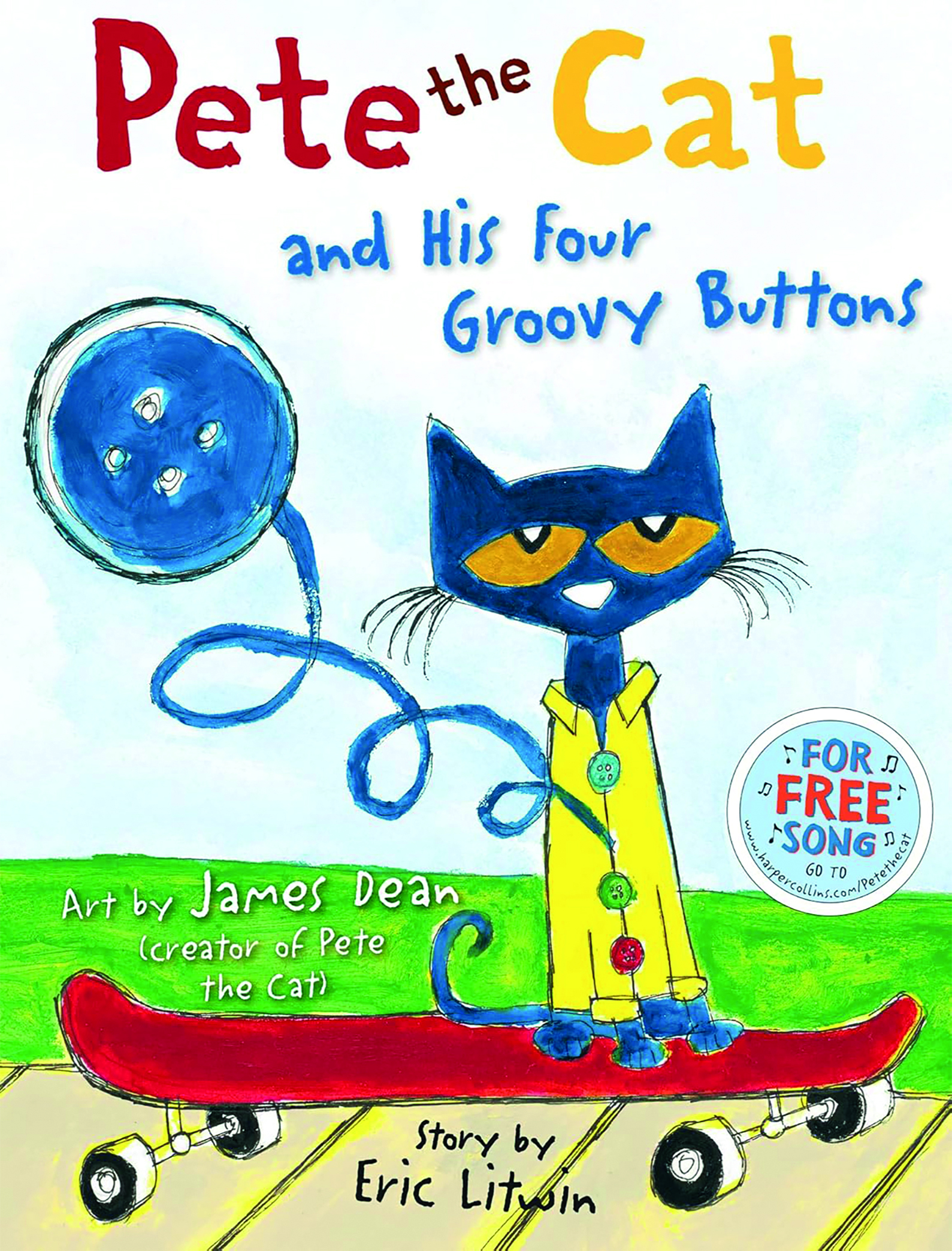 Pete the Cat and his Four Groovy Buttons - CP