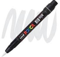 Marker Brush Type 1-10mm White POSCA Uni