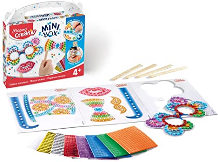 Mini Box Stickers Mosaic Sand Art Kit MAPED CREATIV 907015