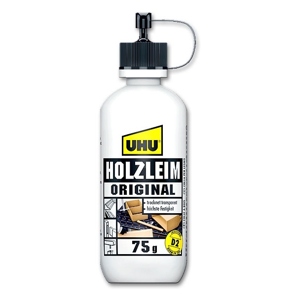 UHU Wood Glue Original Bottle 75 Grm