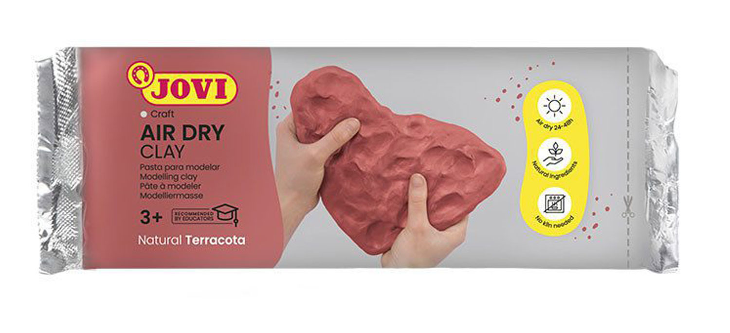 Jovi Air-Hard Clay 250gm teracotta