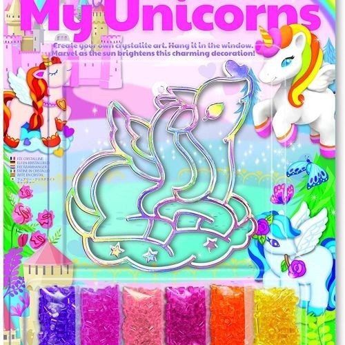 Crystalite/Unicorns/4 Assorted 4M 3615