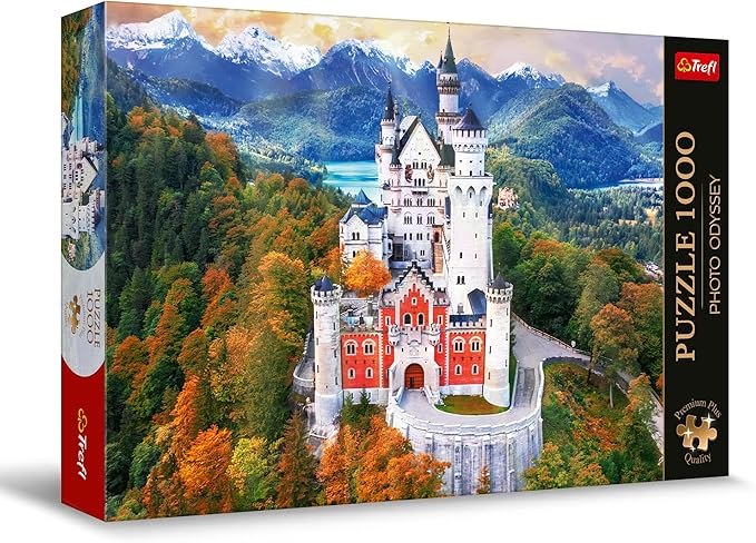 Puzzles 1000pcs Premium Plus Photo Odyssey Neuschwanstein Castle Germany Trefl 10813
