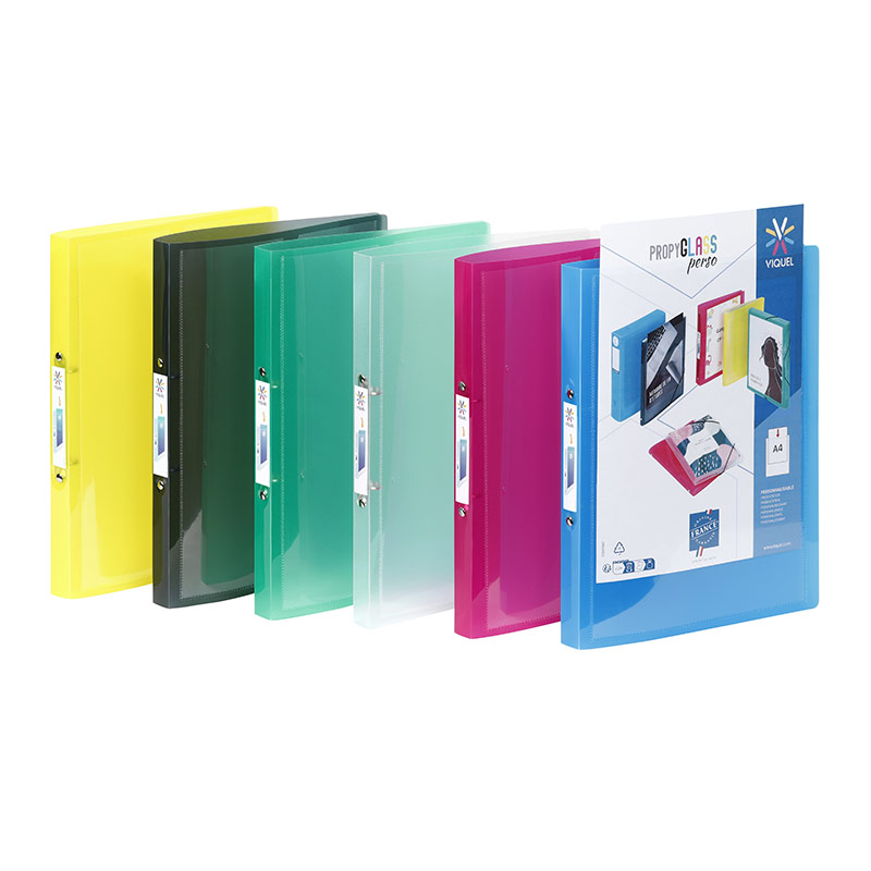 Classeur Souple Personalisable A4 Dos 2.5 Propyglass