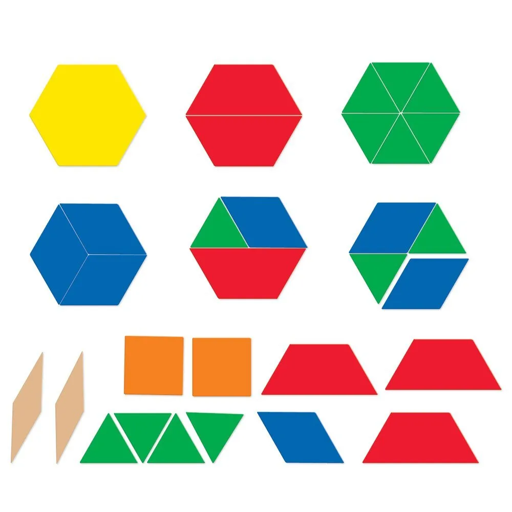 Giant Magnetic Pattern Blocks Demontration LEARNING RESOURCES LER9863