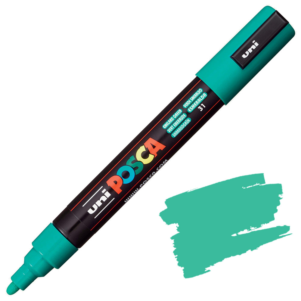 Marker Medium Tip 1.8-2.5mm Water Green POSCA Uni