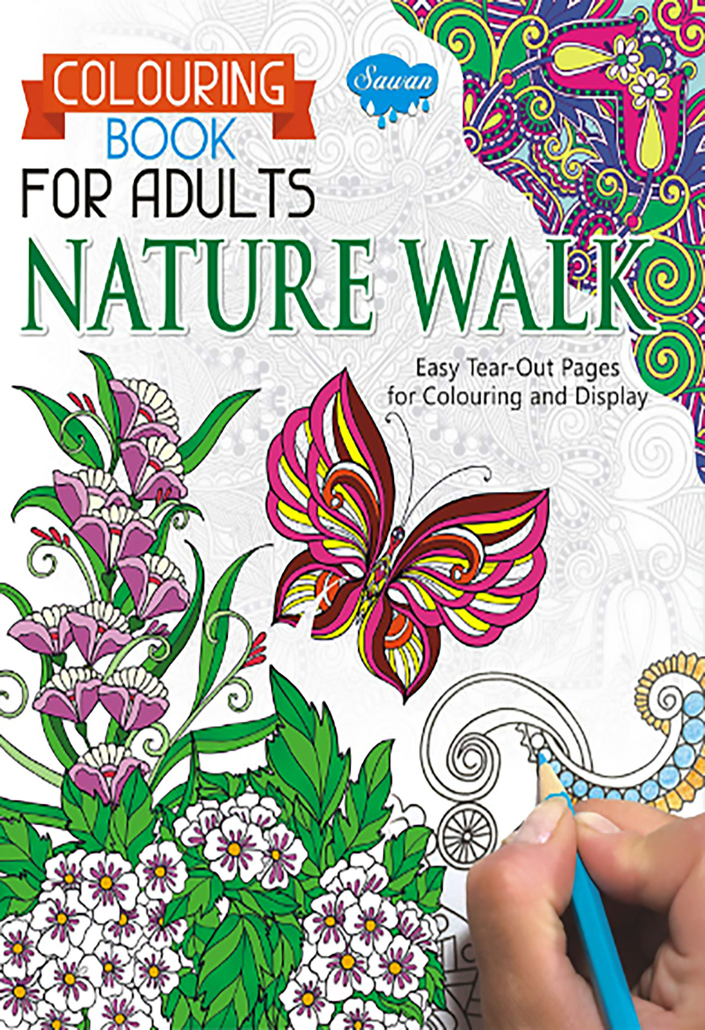 Colouring Book For Adults - Nature Walk