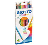 Etui De 12 Crayons De Couleur 3mm Stilnovo GIOTTO 256500