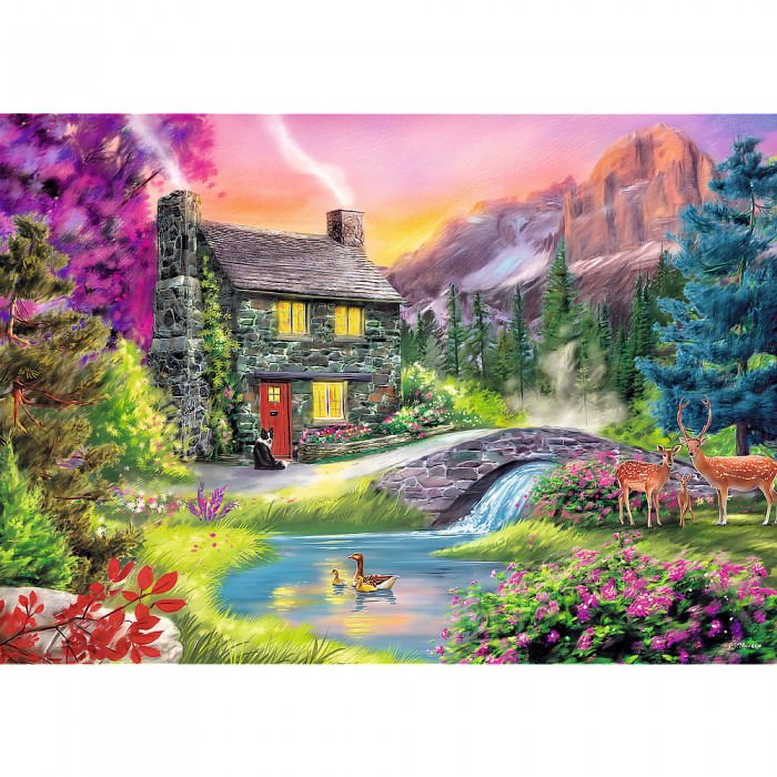 Puzzles 500 Mountain Idyll 37325