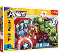 Puzzle 24 Maxi Always Just Disney Marvel The Avengers Trefl 14378
