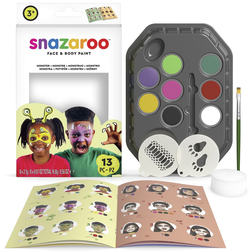 Hang Pack Palette Monster Snazaroo 190