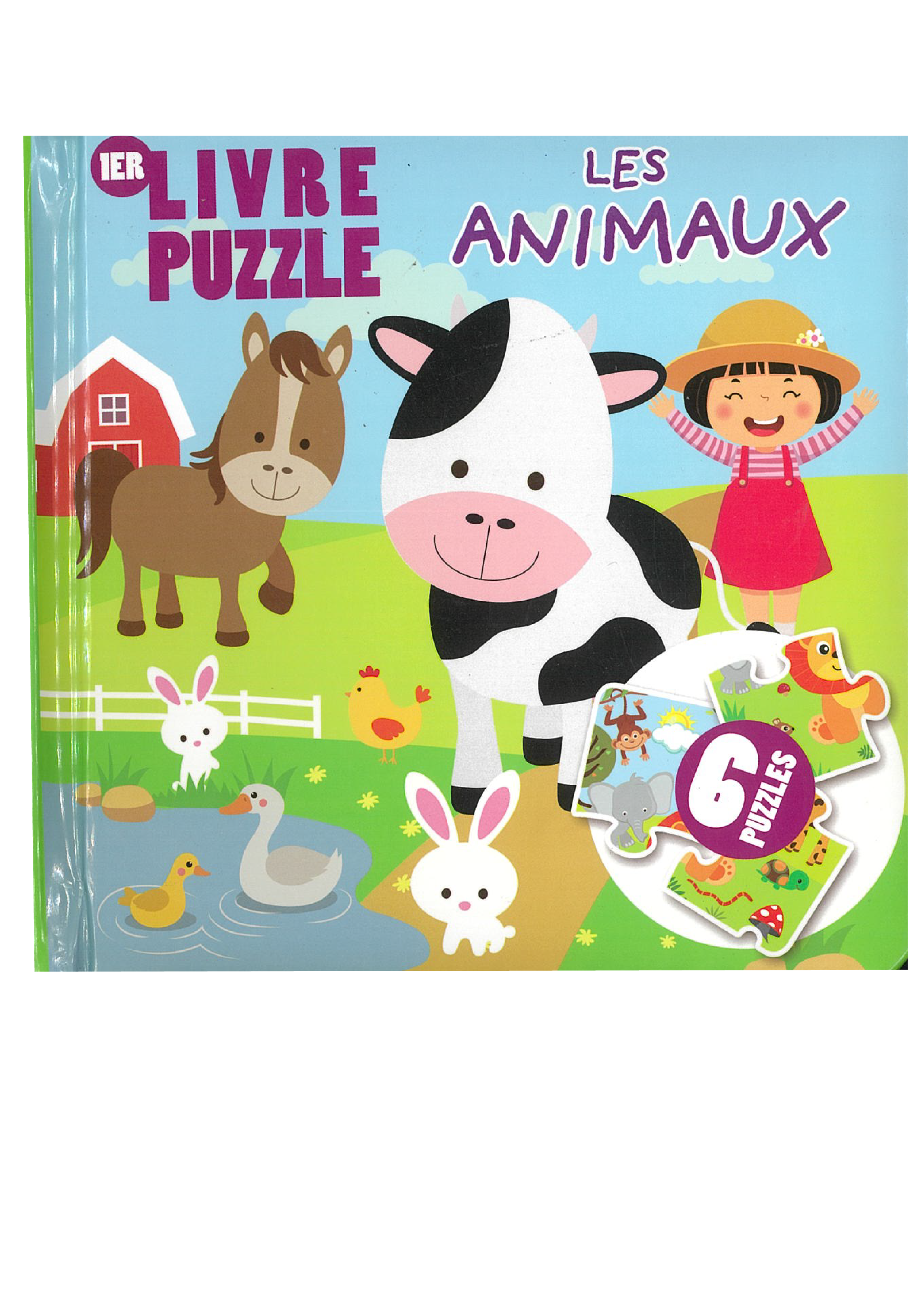 Les Animaux - Livre Puzzle