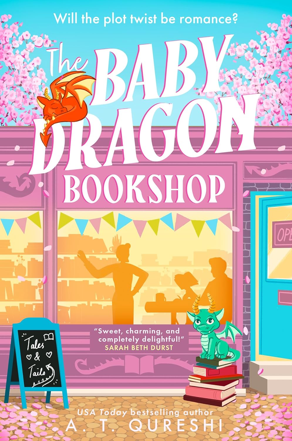 The Baby Dragon Bookshop - A.T. Qureshi