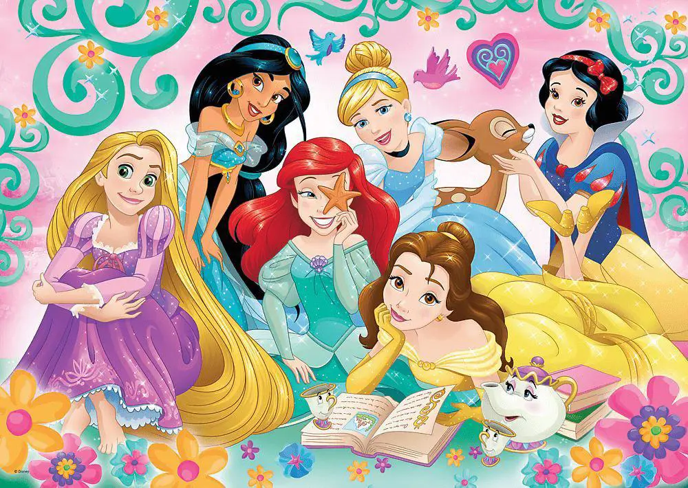 Puzzles 200pcs Happy world of Princesses / Disney Princesses Trefl 13268