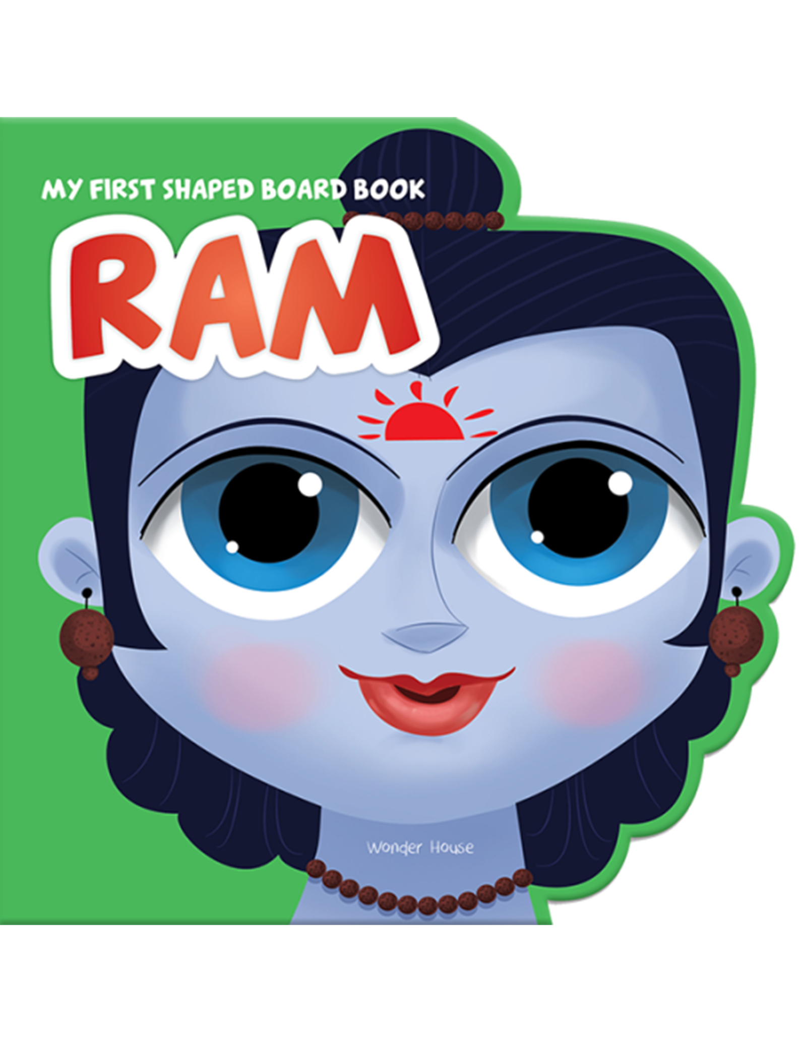 My First Shaped Board Book: Illustrated Ram Hindu Mythology Book for Kids Age 2+
