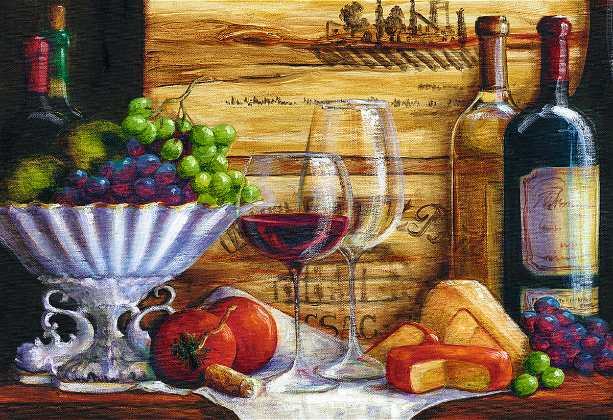 Puzzles - 1500 - In the vineyard