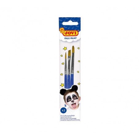 Jovi Face Paint Make up Brush set of 3  17903BR
