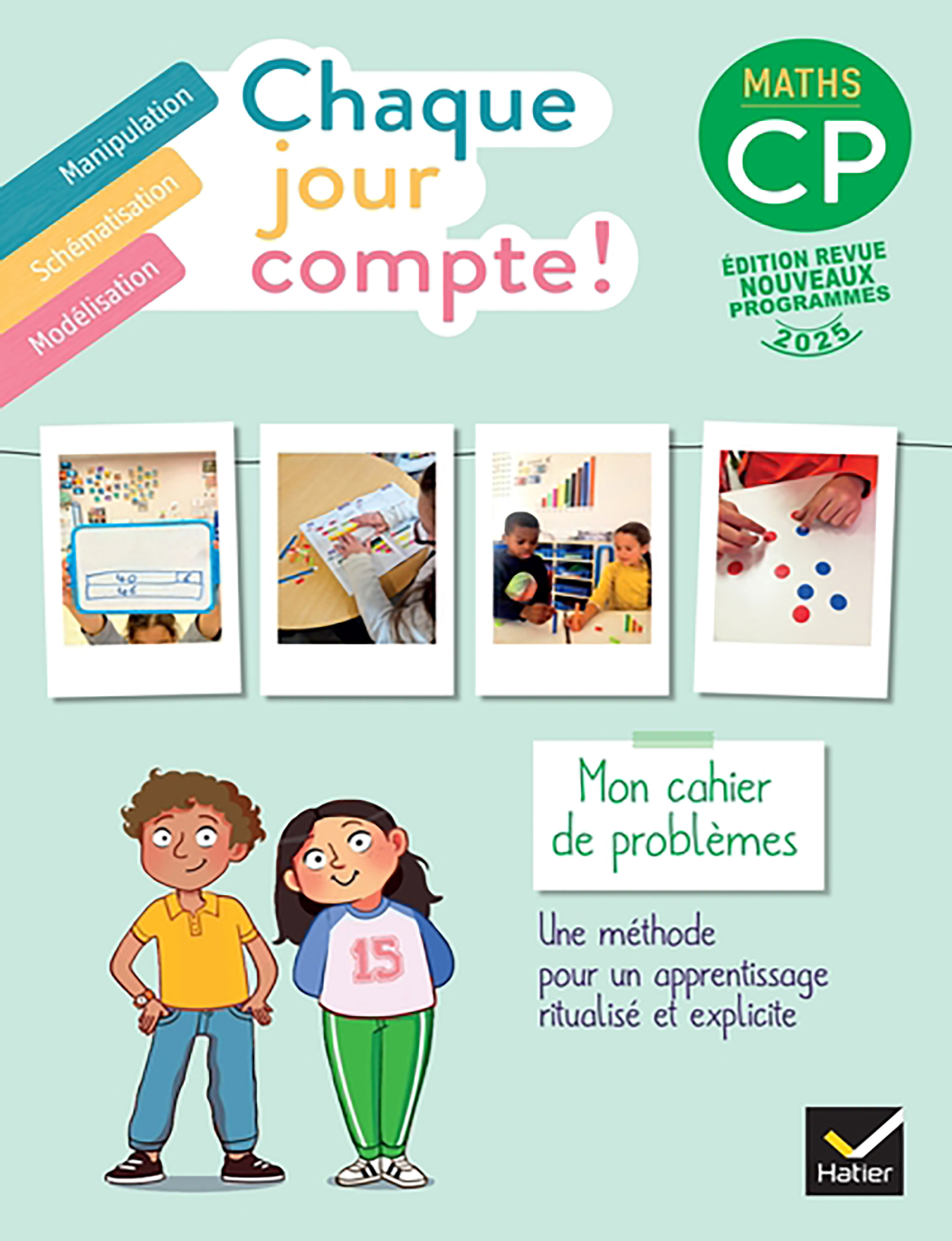 Chaque Jour Compte - Maths CP Cahier de Problemes - Ed2025