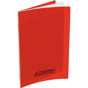 CAHIER POLYPRO 24X32 48P 90G SEYES ROUGE