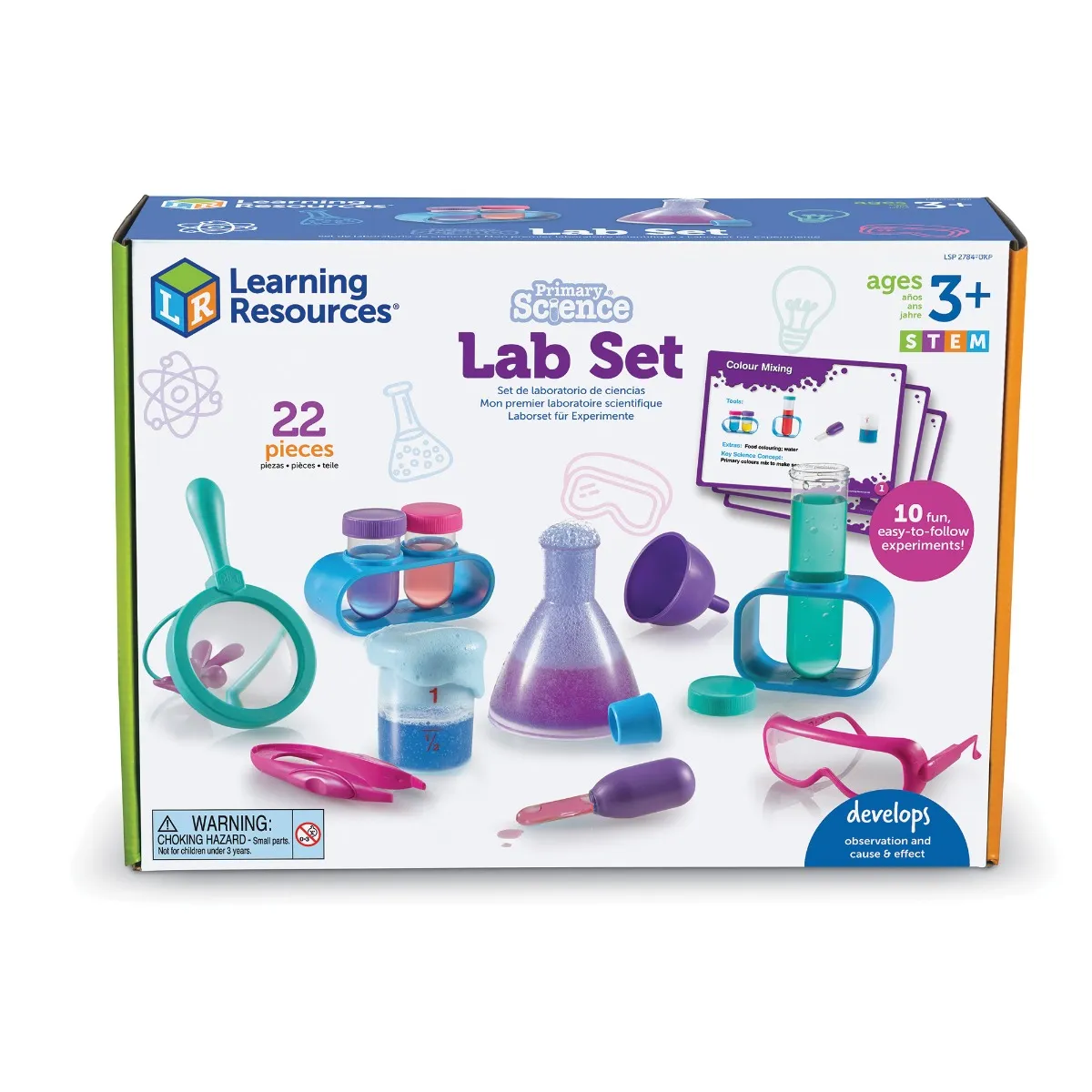 Primary Science Lab Set  Pink LEARNING RESOURCES LSP2784
