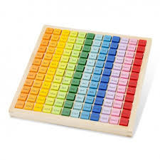 Times Table Tray FSC 100% BIGJIGS BJ210