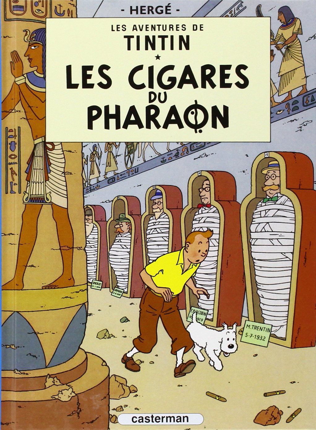 Les Cigares Du Pharaon - Tintin - Tome 4 (Petit Format)