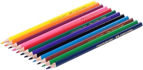 Colour Me Grip Pencils-set of 12  Ref FC118012