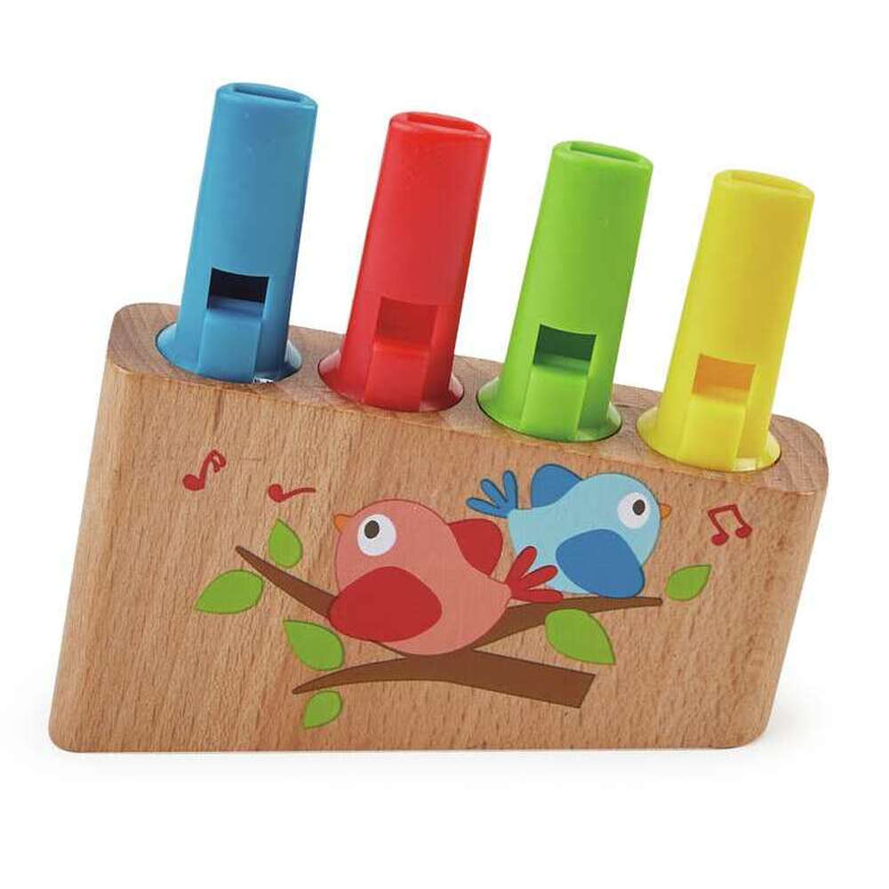 Rainbow Pan Pipe Flute HAPE 1025