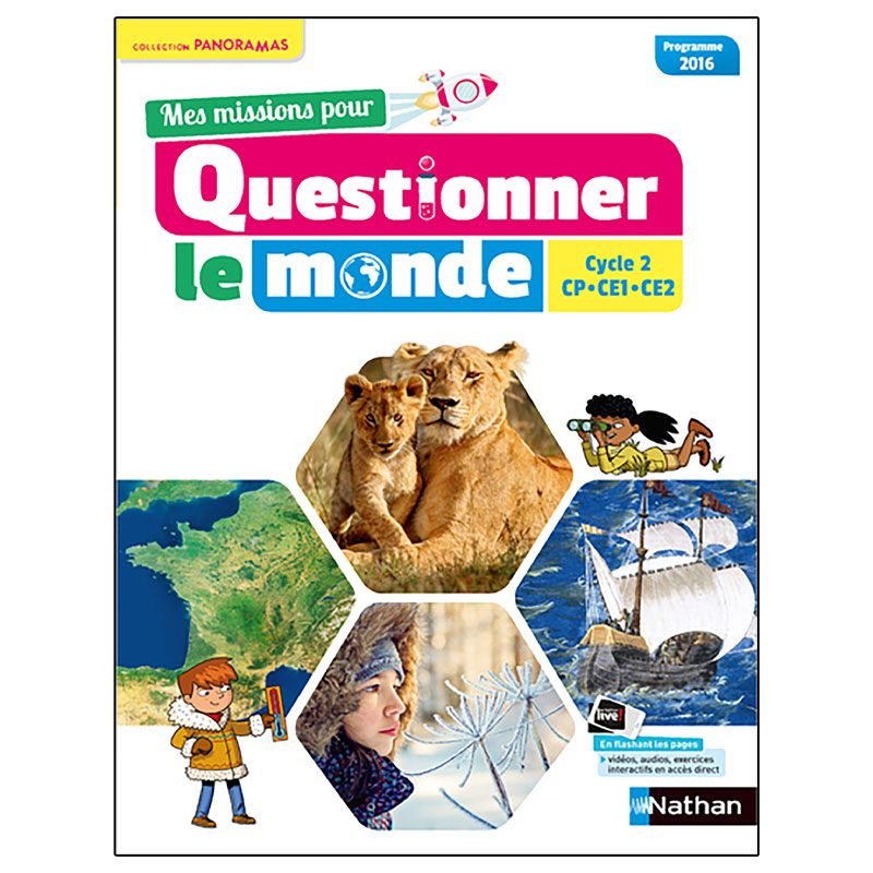 Mes Missions pour Questionner Le Monde Cycle 2 - Ed 2018 - CE2