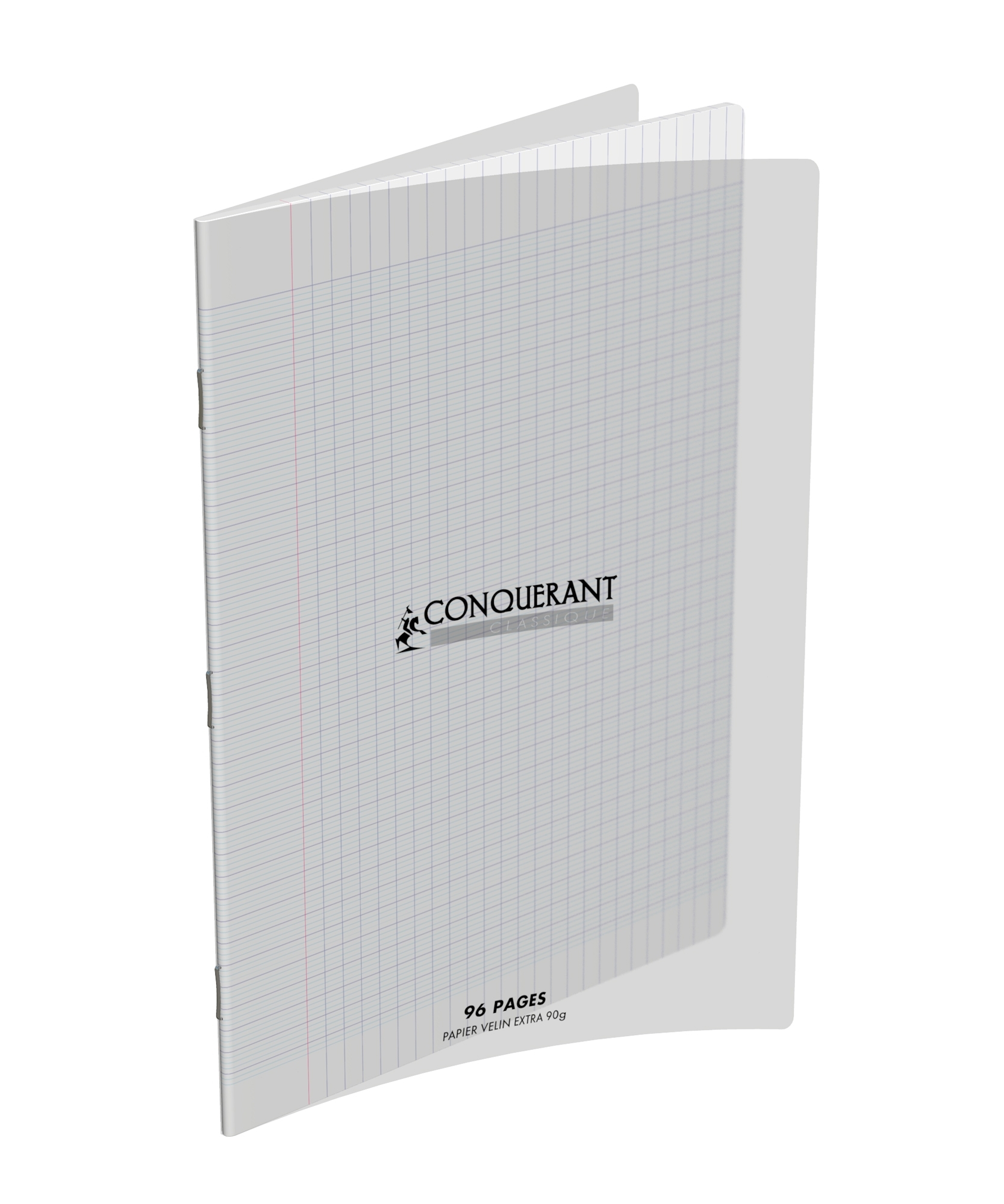 Cahier Q5X5 24X32 96P 90G Incolore Polypro Conquerant Ref 9672-02142